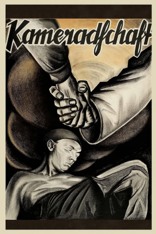 Comradeship 1931 Poster 24x36 - German Silent Film, Social Drama, G.W. Pabst - PosterFire.com