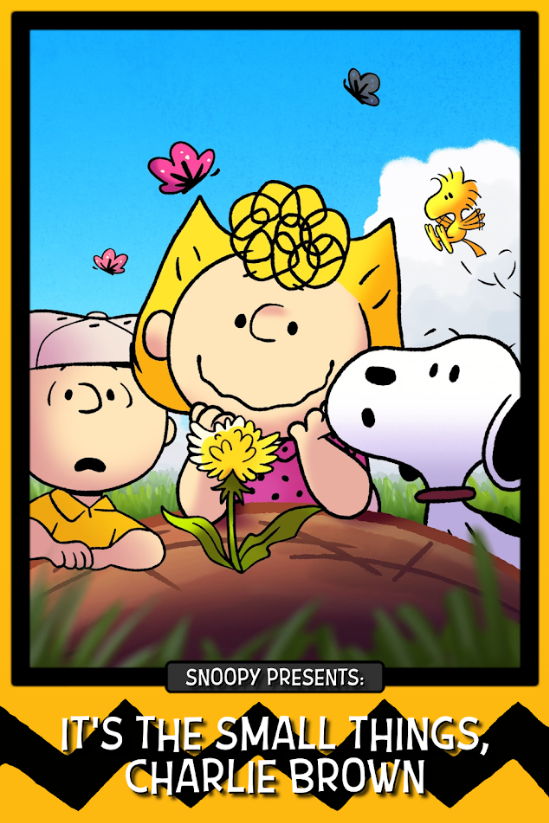 Snoopy Presents: It's the Small Things, Charlie Brown 2022 Movie Poster 24x36