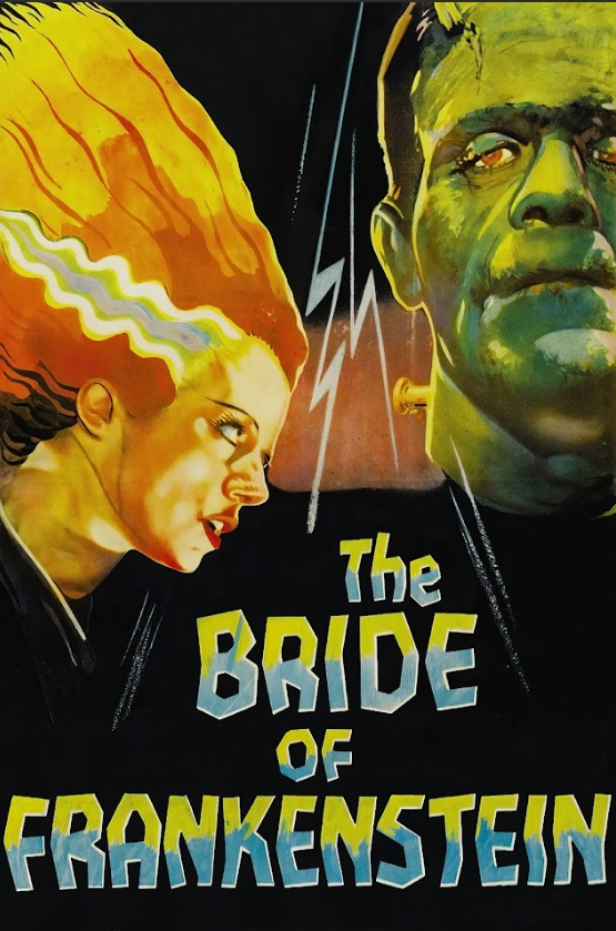 Bride of Frankenstein (1935) 24x36 Poster Classic Horror Vintage Film Retro Art