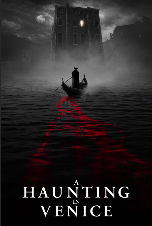 A Haunting in Venice (2023) 24x36 Poster - Mystery Thriller, Rare Collectible