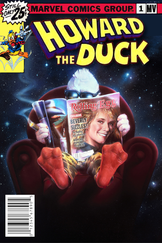 Howard the Duck (1986) Poster 24x36 Cult Sci-Fi Comedy with a Quirky Adventure - PosterFire.com