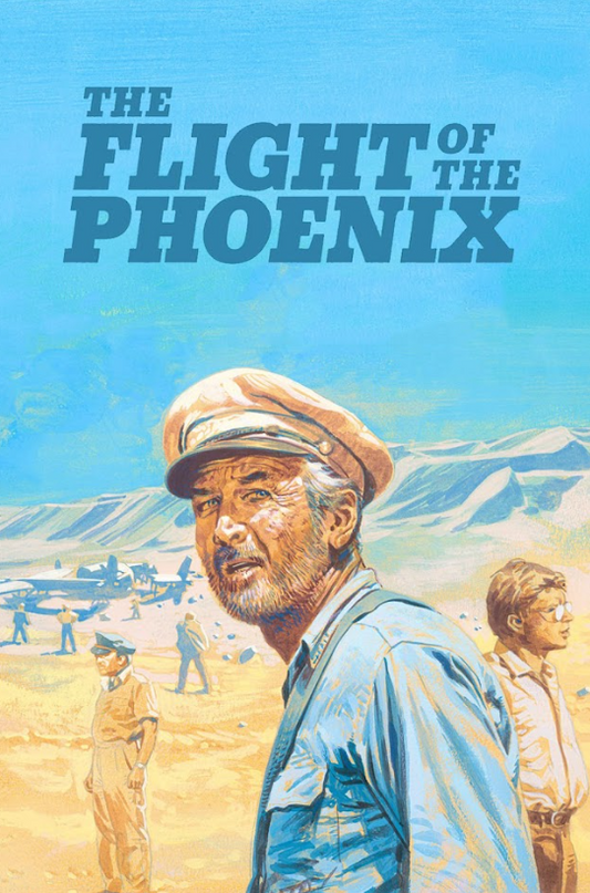 The Flight of the Phoenix 1965 Poster 24x36 - Survival Drama Richard Attenboroug