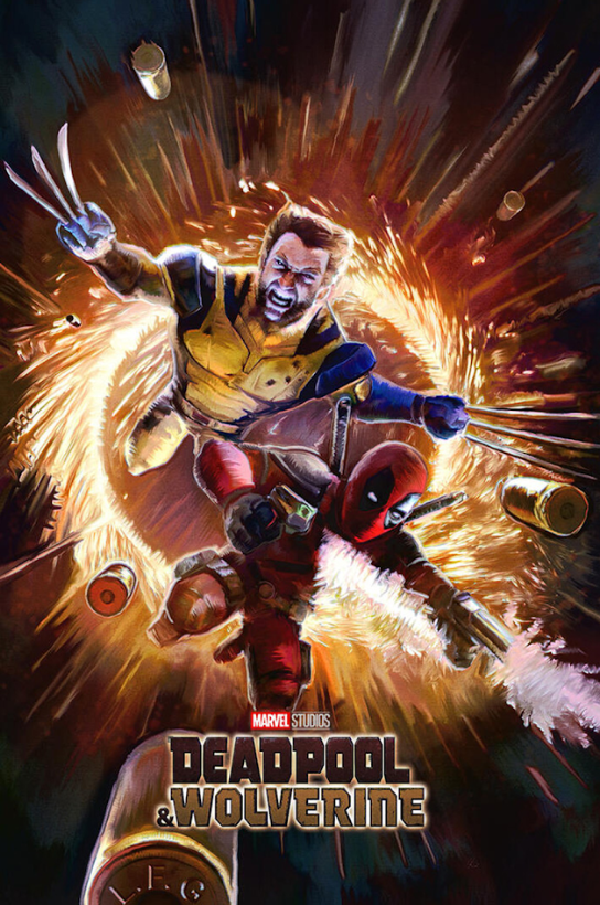 2024 Deadpool & Wolverine Poster 24x36 | Marvel Superhero Film | Action Comedy - PosterFire.com