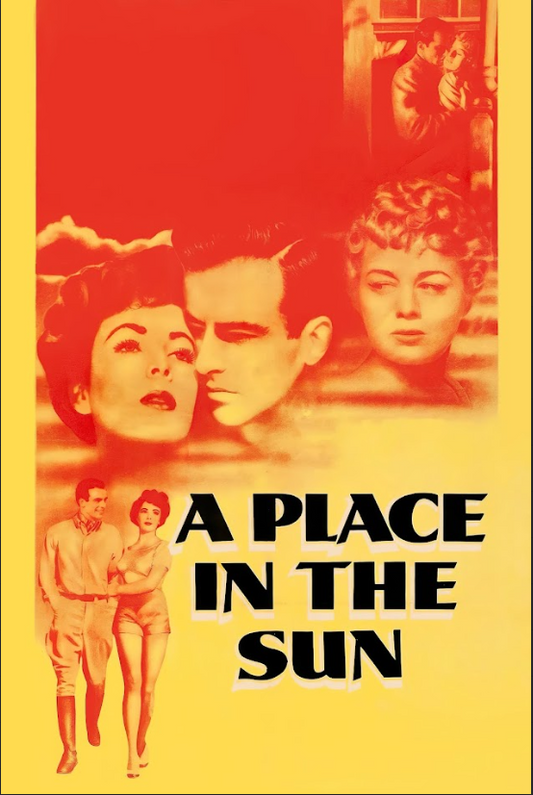 A Place in the Sun (1951) Poster - 24x36 | Elizabeth Taylor | Classic Drama