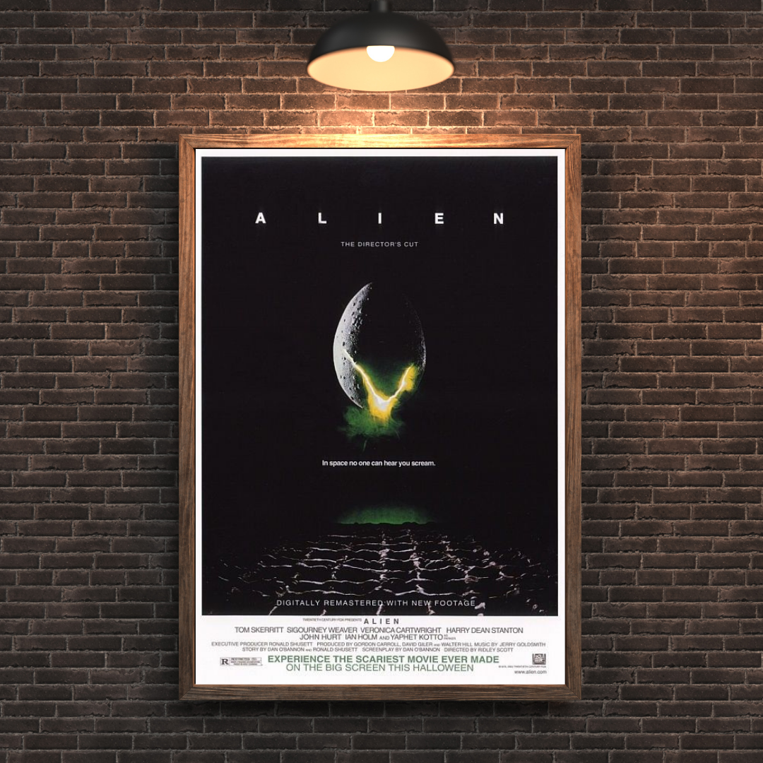 Alien Director's Cut (1979) Movie Poster - Vintage Sci-Fi Classic Collectible - PosterFire.com