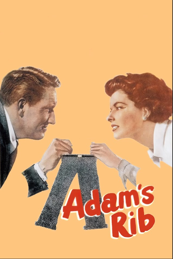 Adam's Rib (1949) Poster - 24x36 | Spencer Tracy | Katharine Hepburn | Classic