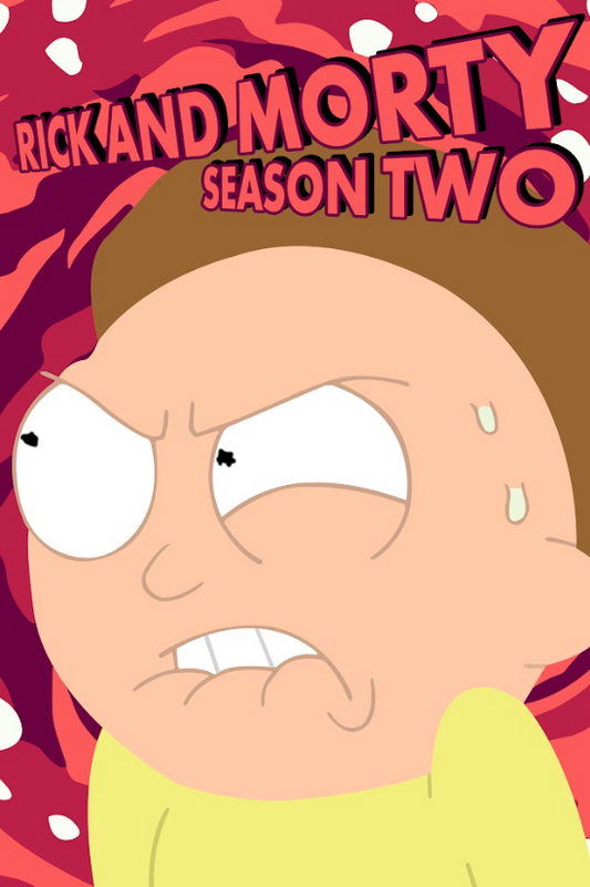 Rick and Morty Season 2 2013 Poster 24x36 - Animated Sci-Fi Comedy Adventure - PosterFire.com