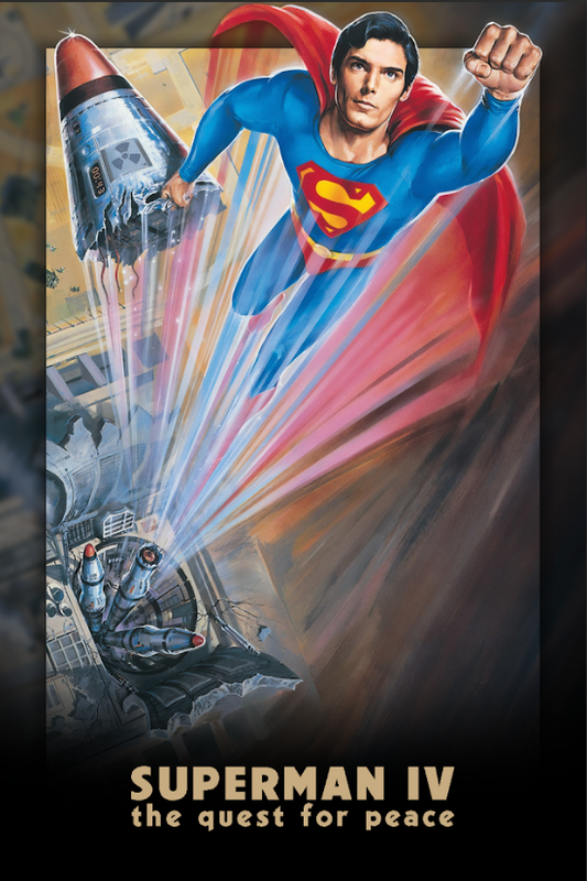 Superman IV: The Quest for Peace (1987) 24x36 Movie Poster, Christopher Reeve - PosterFire.com