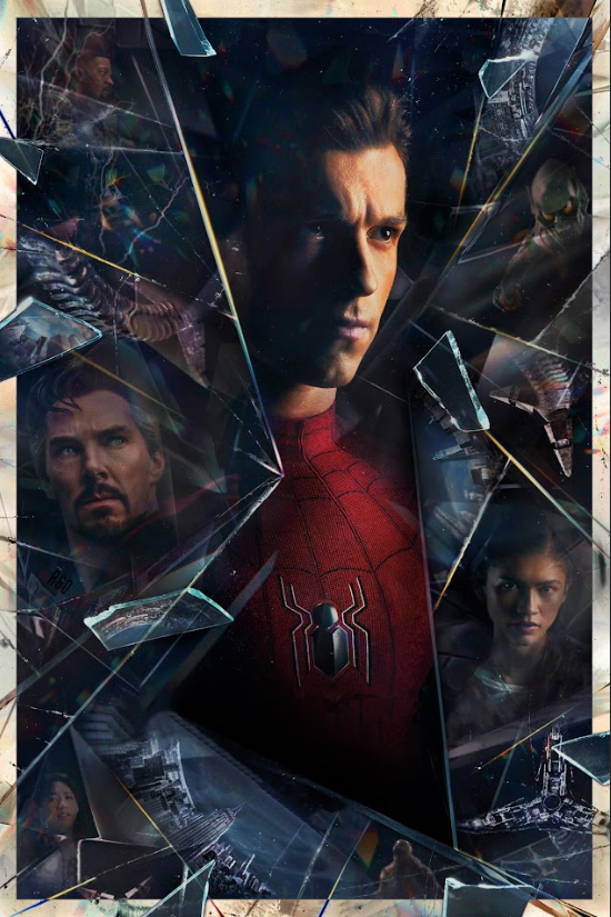 Spider-Man: No Way Home (2021) 24x36 Movie Poster Epic Marvel Superhero Action