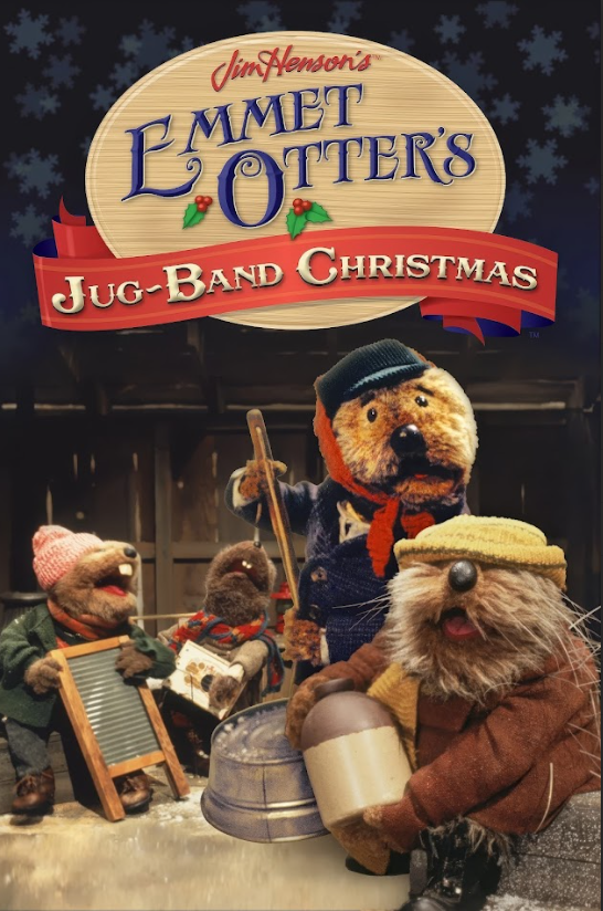 1977 Emmet Otter's Jug-Band Christmas Poster 24x36 Classic Jim Henson Holiday