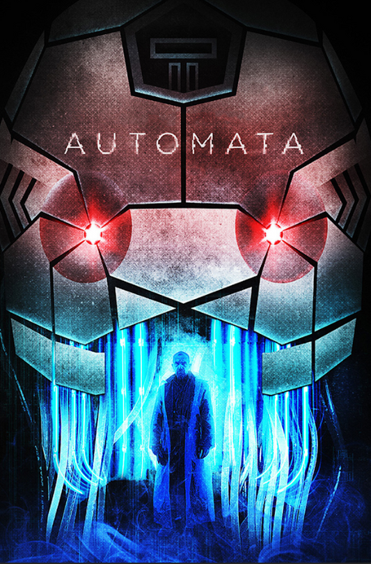 Automata 2014 Movie Poster 24x36 | Sci-Fi Thriller | Antonio Banderas, Dystopian - PosterFire.com