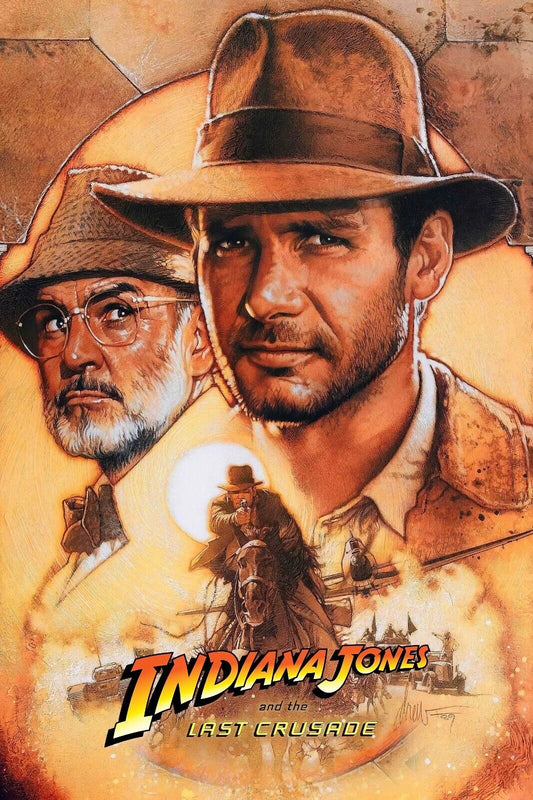 Indiana Jones and the Last Crusade 1989 Movie Poster 24x36 | Harrison Ford - PosterFire.com