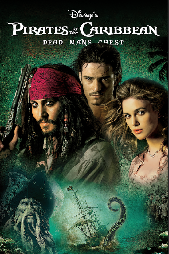 Pirates of the Caribbean: Dead Man's Chest (2006) Poster 24x36 Adventure Sequel - PosterFire.com