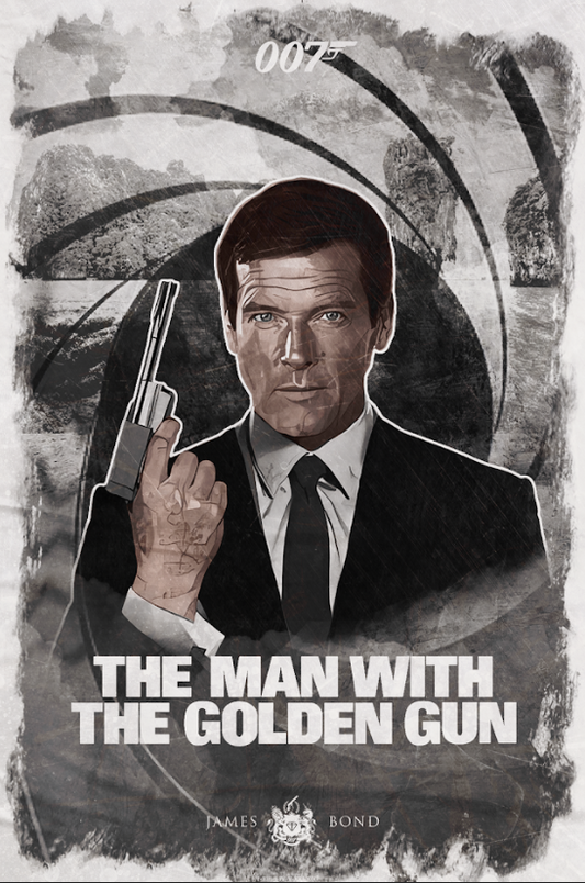 The Man with the Golden Gun 1974 Poster 24x36 - James Bond Action Spy Thriller R - PosterFire.com