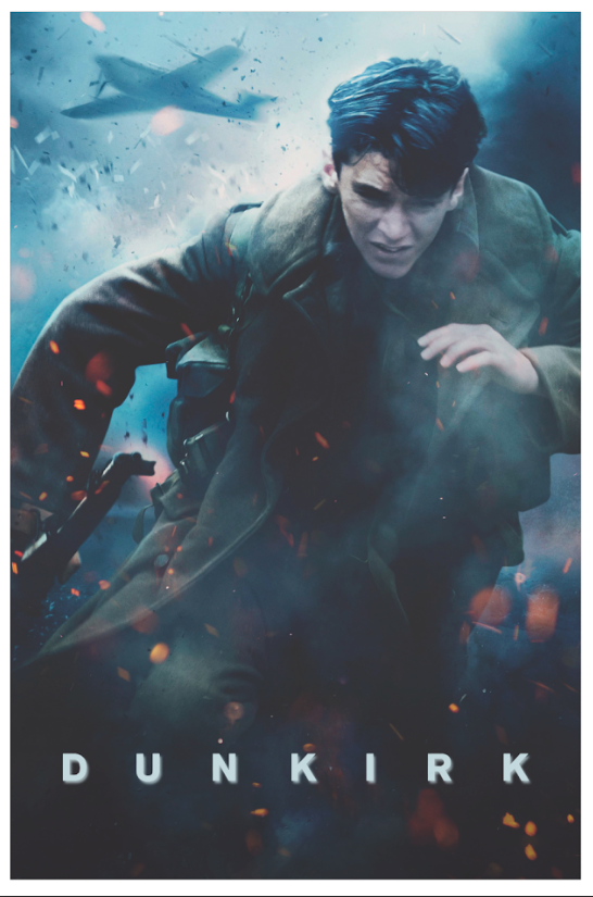 Dunkirk (2017) Movie Poster 24x36 WWII Thriller, Christopher Nolan, Stunning