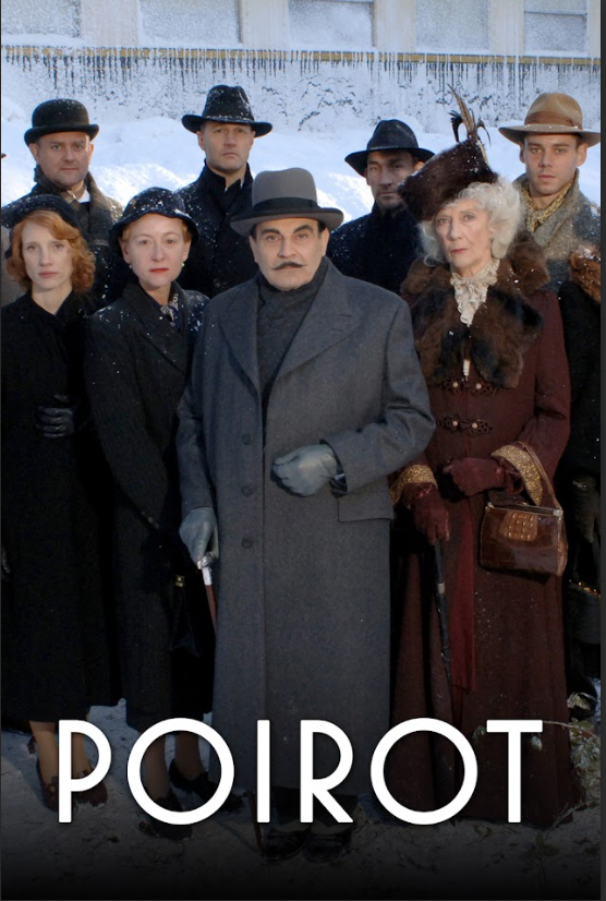 Agatha Christie's Poirot (1989) Poster 24x36 | David Suchet | Classic Detective