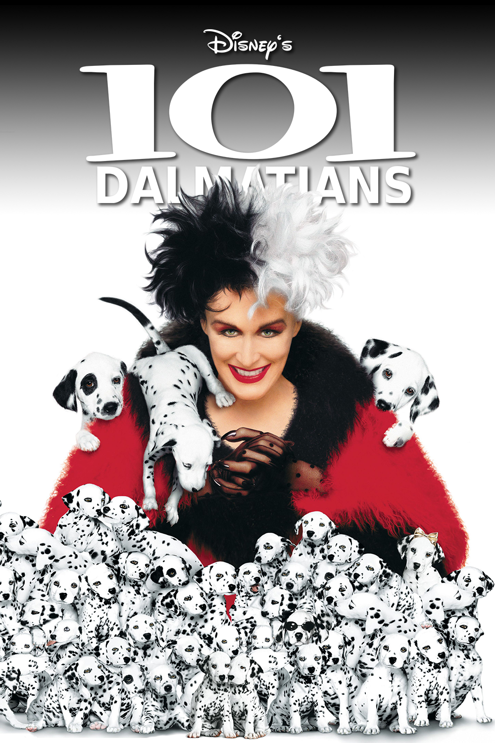 101 Dalmatians (1996) Poster 24x36 - Disney Live-Action Family Adventure Poster