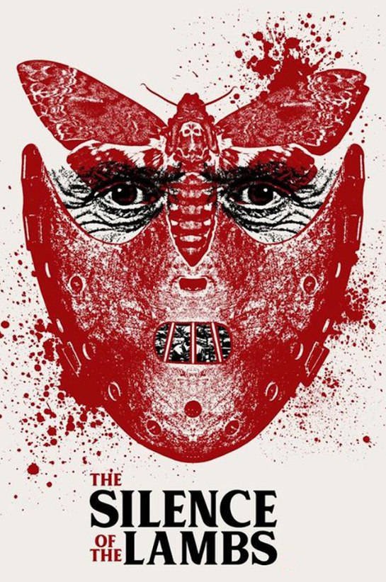 The Silence of the Lambs 1991 Movie Poster 24x36 - FBI Thriller Anthony Hopkins - PosterFire.com