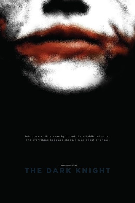 The Dark Knight 2008 Poster 24x36 - Gotham's Dark Knight Joker Classic - PosterFire.com