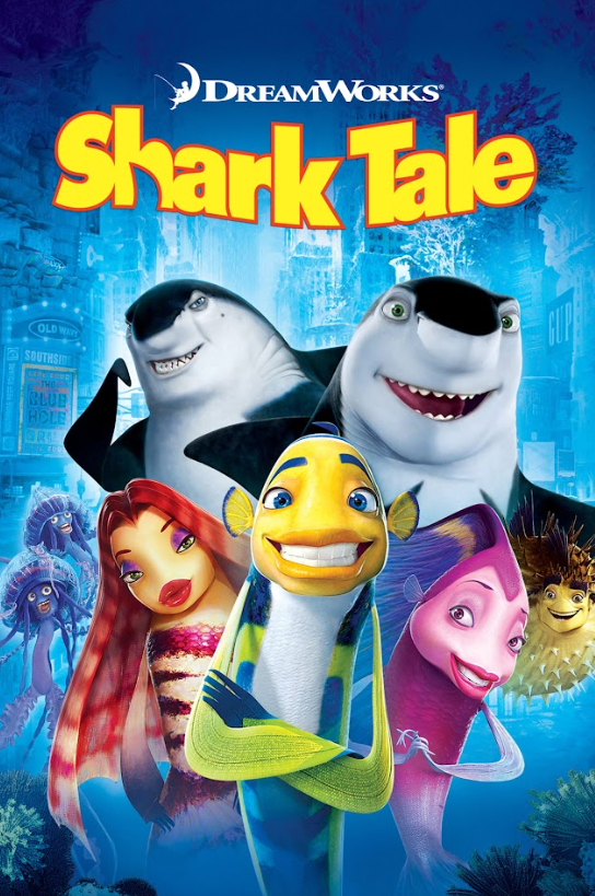 Shark Tale (2004) Poster 24x36 Animated Comedy with Will Smith and Jack Black - PosterFire.com