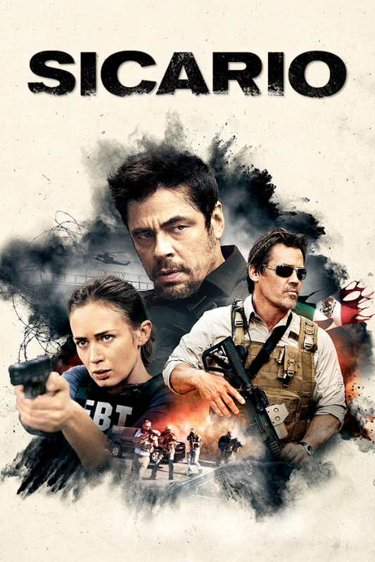 Sicario 2015 Movie Poster 24x36 - Emily Blunt - Crime Thriller - High-Stakes