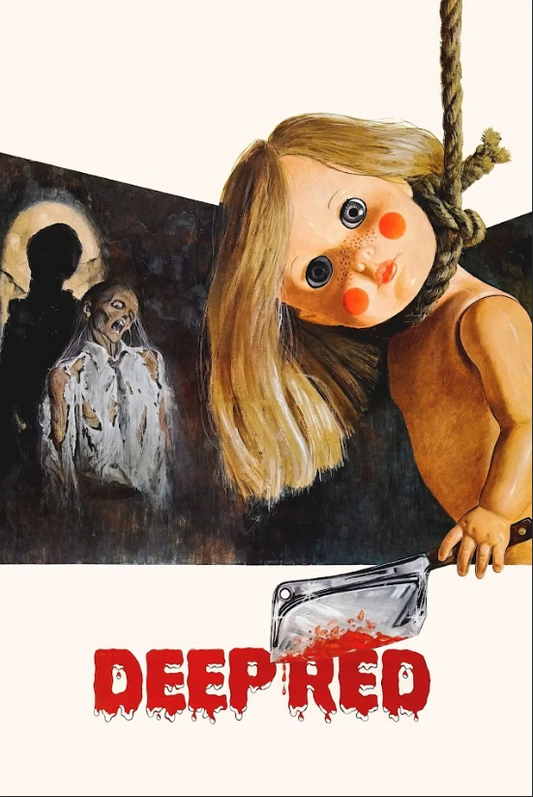 Deep Red 1975 Poster 24x36 - Italian Horror Giallo Dario Argento Classic