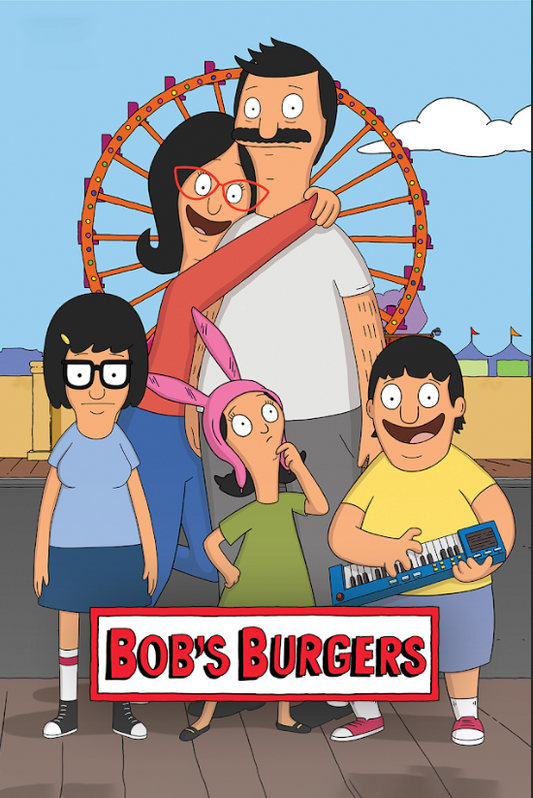 Bob's Burgers (2011) Poster 24x36 – Beloved Animated Series, Hilarious