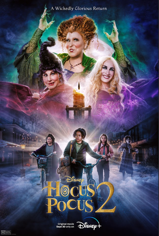 Hocus Pocus 2 Poster 24x36 – Enchanting Halloween Sequel, Sanderson Sisters