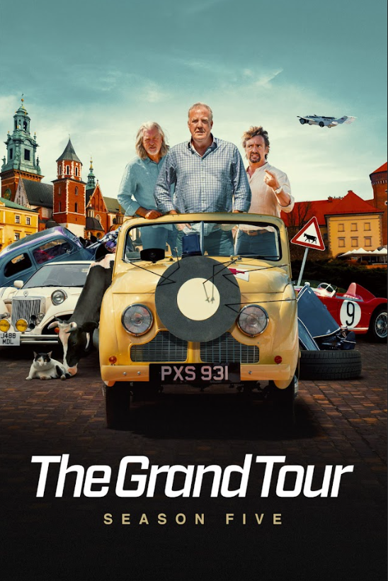 The Grand Tour (2016) - Season 5 24x36 Poster Adventure Travel Car Show Art - PosterFire.com