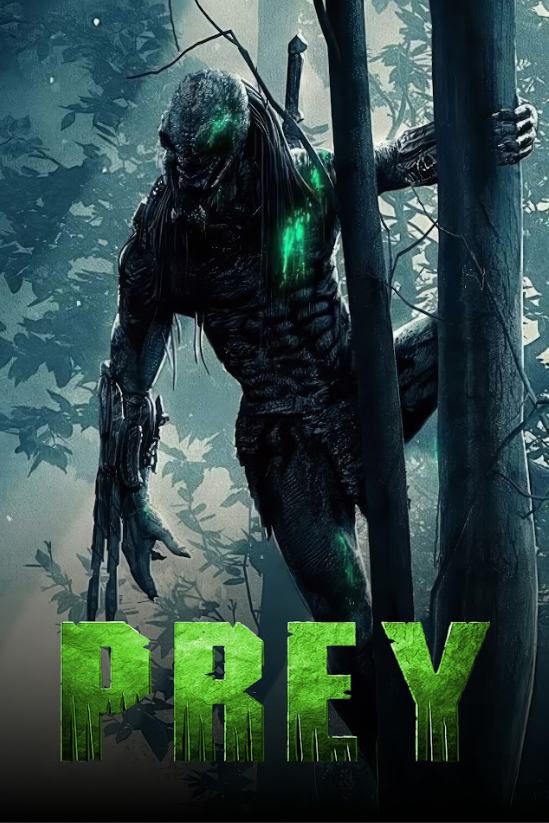 Prey 2022 Poster 24x36 - Sci-Fi Action Predator Prequel Film Art