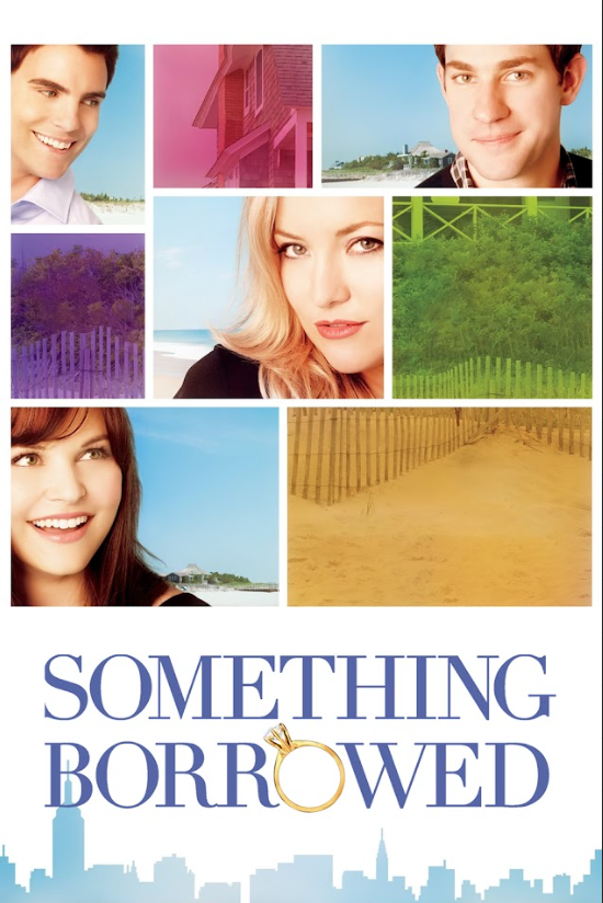 Something Borrowed 2011 Movie Poster 24x36 - Romantic Comedy, Kate Hudson, Love