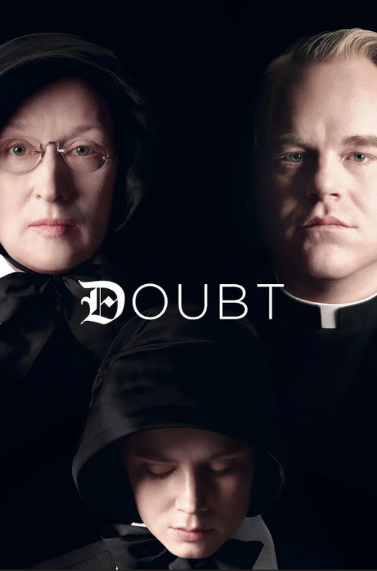 Doubt 2008 Movie Poster 24x36 - Meryl Streep Philip Seymour Hoffman Tense Drama - PosterFire.com