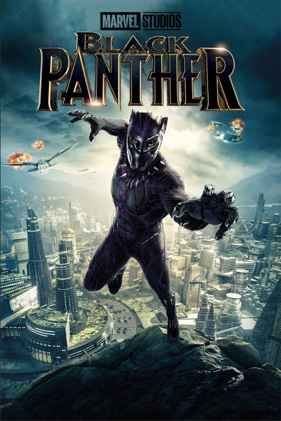 Black Panther (2018) 24x36 Poster - Marvel, Superhero Classic Poster