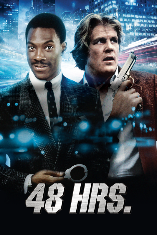 48 Hrs. (1982) Poster 24x36 - Classic Buddy Cop Action-Comedy Poster