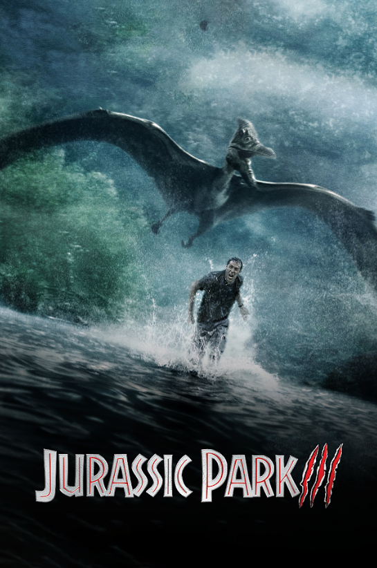 Jurassic Park III (2001) Movie Poster 24x36 Action Adventure, Dinosaurs Return - PosterFire.com