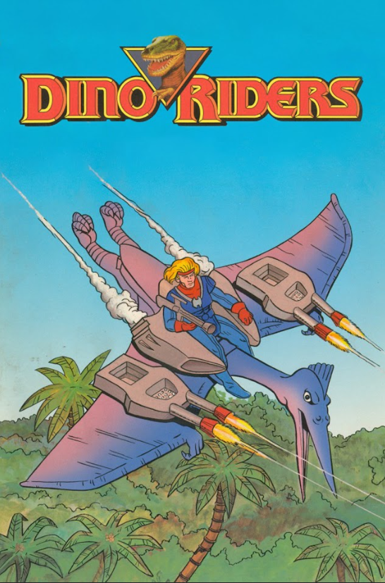 Dino-Riders 1988 Poster 24x36 - Animated Adventure Sci-Fi Dinosaurs