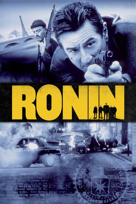 Ronin (1998) Poster 24x36 Action Thriller with Robert De Niro and Jean Reno - PosterFire.com