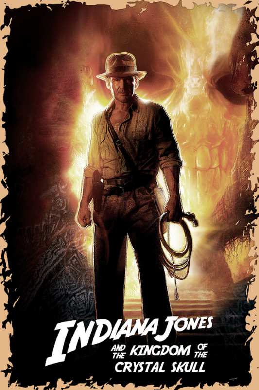 Indiana Jones and the Kingdom of the Crystal Skull 2008 Movie Poster 24x36