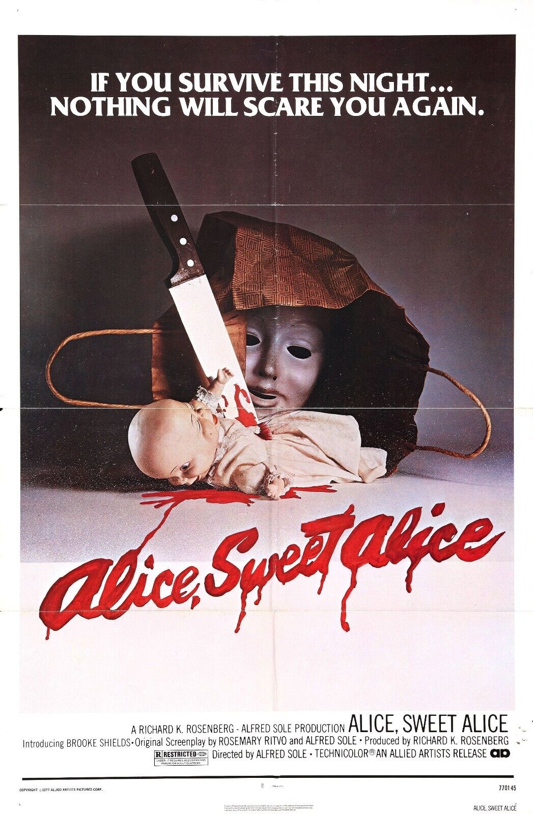 Shrouded in Mystery: Alice Sweet Alice Movie Poster - PosterFire.com