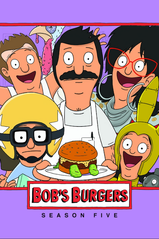 Bob's Burgers (2011) - Season 5 Poster 24x36 – Whimsical Animated Comedy