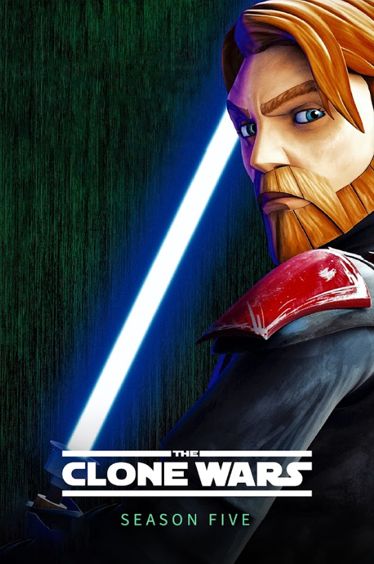 Star Wars The Clone Wars Season 5 (2008) 24x36 Poster Anakin vs Darth Maul Art