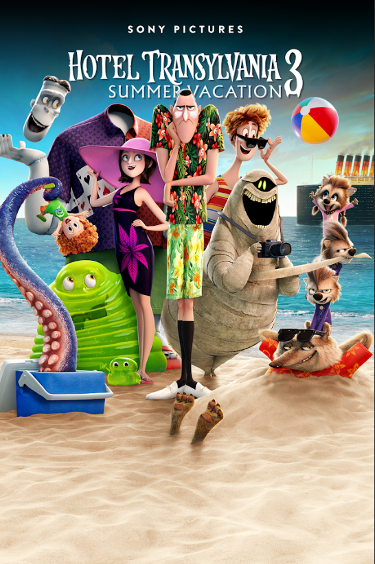 Hotel Transylvania 3: Summer Vacation 2018 Movie Poster 24x36 | Animated Comedy