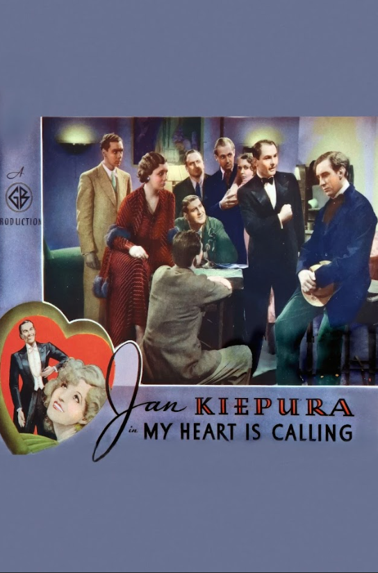 My Heart Is Calling 1935 Movie Poster 24x36 - Romantic Musical, Classic French C - PosterFire.com