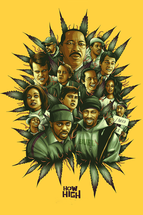 How High 2001 Poster 24x36 - Method Man Redman Comedy Classic Hilarious College - PosterFire.com