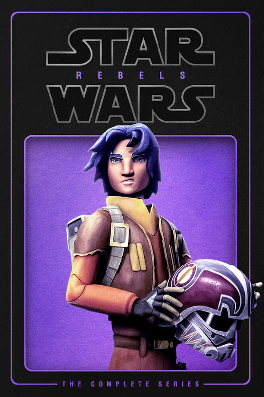 Star Wars Rebels 2014 TV Series Poster 24x36 Animated Sci-Fi Adventure Art - PosterFire.com