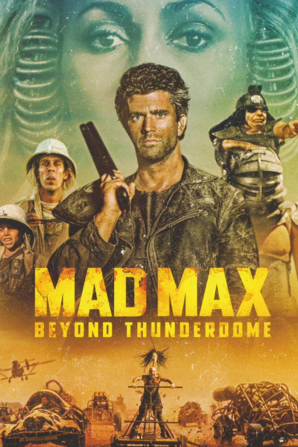 Mad Max Beyond Thunderdome 1985 24x36 Poster Post-Apocalyptic Action Sci-Fi Film - PosterFire.com