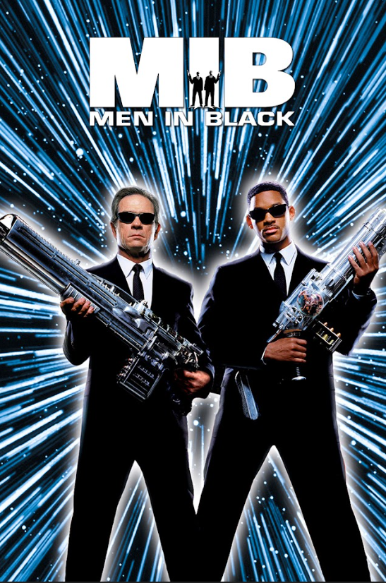 Men in Black 1997 Poster 24x36 - Sci-Fi Comedy Alien Adventure Will Smith Art