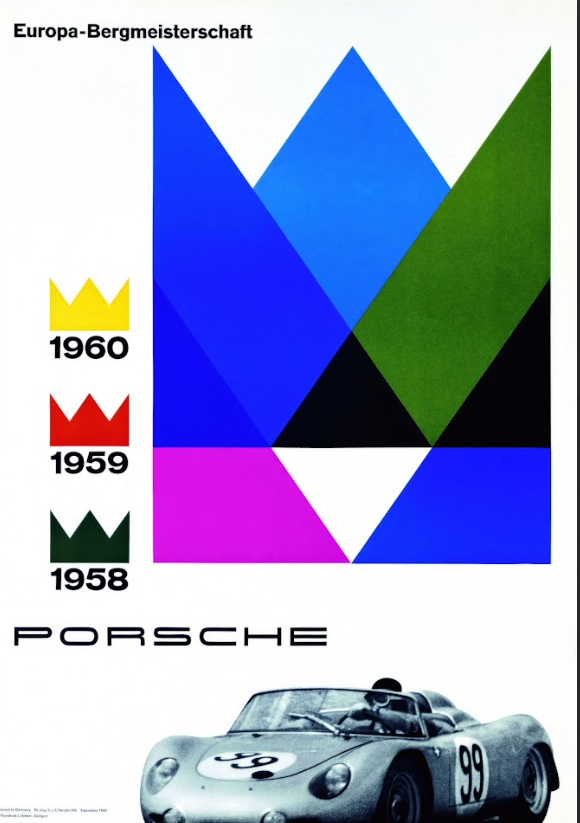 Porsche Car Racing Poster 24x36 – Classic Motorsport Art, Iconic Racing Car Deco - PosterFire.com