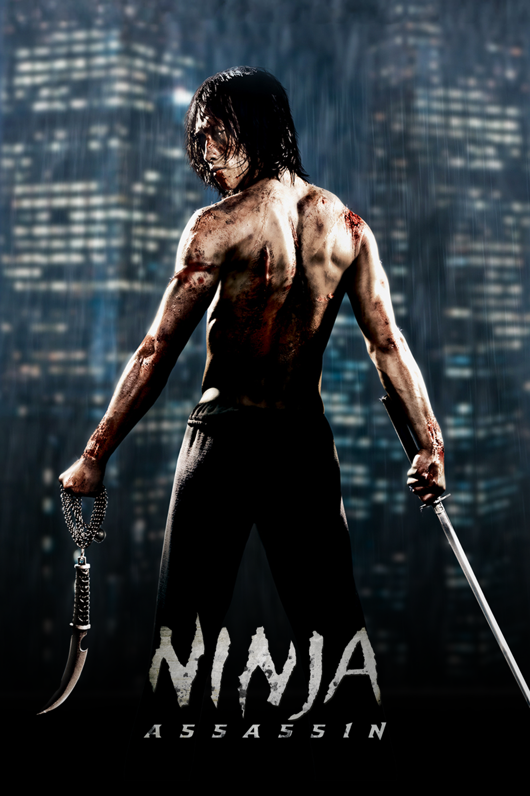 Ninja Assassin 2009 24x36 Poster High-Octane Martial Arts Action Film - PosterFire.com