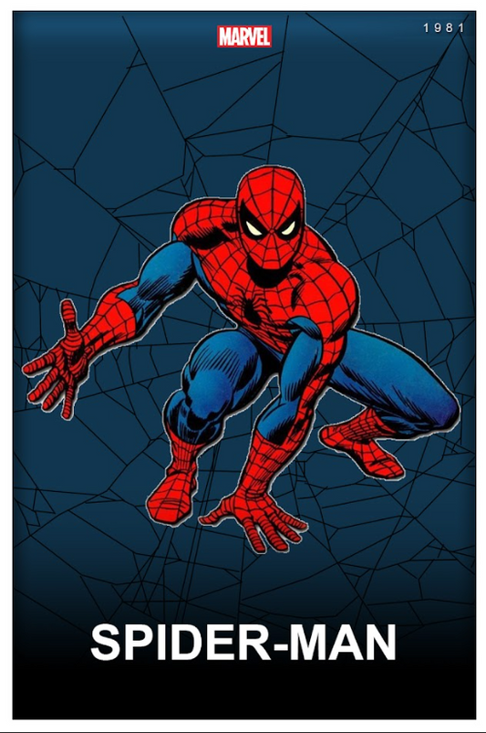 Spider-Man 1981 Poster 24x36 - Classic Animated Series Marvel Superhero